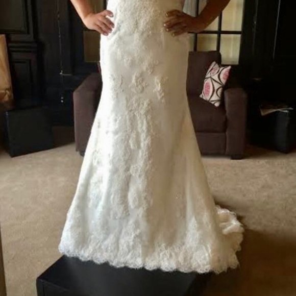 Mori Lee Dresses Size 2 Mori Lee Lace Wedding Dress Poshmark